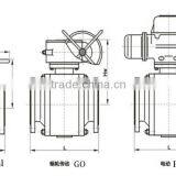 Cast Steel Trunnion Mounted Ball Valve thumbnail-2