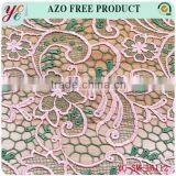 Summer Flowers Chemical Lace Embroidery Fabric for Beautiful Dress thumbnail-2