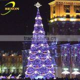 Unique Creative Design Pvc Artificial Christmas Tree for Shop Hall Decoraiton