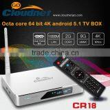 2016 Android 5.1 tv Box 2GB RAM 16GB Rom Rk3368 Octa Core Android Smart TV Box