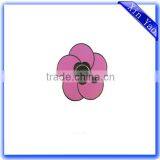 Stamping Flower Shaped Magnetic Golf Ball Marker Metal Hat Clip