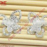 Turkish Fashion Silver Jewelry,hot Sale Butterfly Design Rhodium Cute 925 Silver Earrings Jewelry for Trendy Girls and Women thumbnail-1