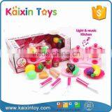 10261798 2016 Hot Sale Girls Pink Educational Cooking Set Toy thumbnail-1