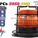 Forklift LED Warning Light,Warning Beacon,LED Beacon Light,LED Strobe Beacon(SR-BL-603CP-30 SMD)12-80V,W Metal Cage Protector,