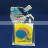 Custom Table Tennis/ Badminton Award Trophy for Wholesale thumbnail-1