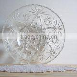 10" Wholesale Clear Glass Fruit Bowls Plate/ Glass Salad Bowls thumbnail-2
