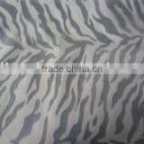 Flock on Flock Fabric for Sofa