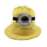 New Despicable Me Minion Stewart Soft Stuffed Plush Cap Cute Cosplay Hat