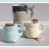 Whale Mug Handmade Ceramic Mug From my Charleston thumbnail-1