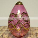 Easter Eggs - glass Egyptian Easter Eggs with 14k gold decoration