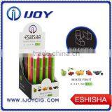 OEM acceptable electronic shisha colored electric eshisha disposable e shisha