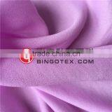 Polyester Composited Yarn Super Soft Hand Feel Moss Crepe Fabric for Women's Garments