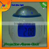 Music and Starry Sky Calendar. 2014Star Sky Music Projection Night Light With Alarm Clock. thumbnail-4