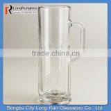 LongRun 22oz Large Capacity Frankfurt Beer Mugs Sets of 4 High Quality Glassware With Handle