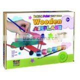 DIY Toy Kids Build and Paint Wooden Airplane thumbnail-1