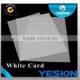 Yesion Plastic Promotional Card/ Plastic Card With Design/ Non-laminated PVC Card