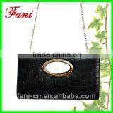 Luxury Style Crocodile Genuine Leather Single Shoulder Bag With Chain Shoulder for Women thumbnail-1