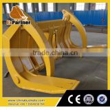 brand new Front End Loader With Log Gripper, high Quality Wood Grapple Loader, Grapple Log Loader from alibaba.com for sale