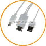 Dailyetech S5 I9600 S4 Note 4 Micro USB MHL Cable HDTV Adapter