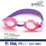 KJ02 - Best Selling Cute Comfortable Anti-Glare Kids Children Junior Swimming Goggles