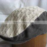 Winter Knited Ivy Cap Newsboy Ivy Cap With Flat Embroidery
