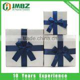 Recyclable Feature and Paper Material Paperboard Gift Boxes With Ribbon