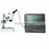 0.35 MP Video Stereo Microscope With Video Microscope Camera