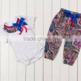 Super Cute Newborn Baby Girls Light Pink Short Sleeve Romper Matching Polka Dot Pants Summer Kids Cotton Pajamas Baby Romper Set thumbnail-4