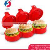 Make Up To 3 Burger Sliders Plastic Hamburger Maker Burger Press