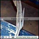 CBT 60 Blade Barb Coil Razor Concertina Wire for Garrison Fence thumbnail-4