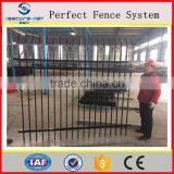 Wrought Iron Fence Galvanized Picket Fence Black Color thumbnail-2