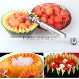 2 IN 1 Stainless Steel Watermelon Baller And Watermelon Slicer thumbnail-4