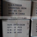 China Factory Hot Sales Carbon Steel Charcoal Iron With Cock Brand thumbnail-3