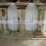 NATURAL GREEN ONYX PEDESTALS thumbnail-1