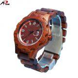 Best Selling Hand Made Wood Watch Custom Logo Wood Watch Small Moq thumbnail-2