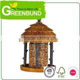 Cage Bird Feeder House Waterproof Hen With Tray Wild Bird Care thumbnail-3