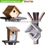 Rustic Freestanding Wooden Bird Cage Outdoor thumbnail-4