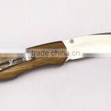 High Quality Zebra Wood Handle Knife, Multi Function Outdoor Knife thumbnail-6
