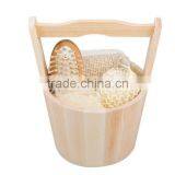Wooden Handle Wooden Barrel Set in Home & Garden Bath Set thumbnail-1