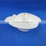 Stock Small White Ceramic Popcorn Bowl Apple Shaped Bowl thumbnail-3