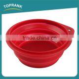 Personalized Multi Sizes Pet Travel Feeding Bowls Silicone Collapsible Dog Bowl thumbnail-3