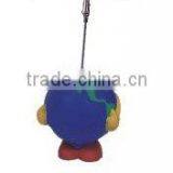 PU Earth Memo Holder/stress Reliever Globe Memo Clip/ Name Card Holder thumbnail-1