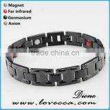 Factory Wholesale Stainless Steel Mens Health Bio Magnetic Energy Bracelet thumbnail-6