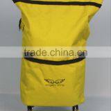 Shining Synthetic Leather With Silk Screen Printing Handle Market Trolley Bag thumbnail-1
