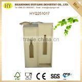 Rustic Wholesale Wooden Wine Box Double Wedding Wine Box thumbnail-1