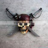 Custom Halloween Pirates of the Caribbean Skull Wall Hanging thumbnail-2