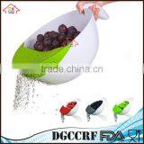 NBRSC Creative 2-in-1 Washer Soak & Strainer Washing Bowls Multifunctional Kitchen Gadgets Colanders thumbnail-1