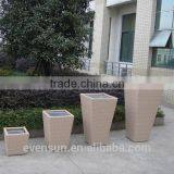 Rattan Flower Pot Garden thumbnail-1