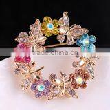 High Quality Fancy Rhinestone Pins Brooches for Woman /Hijab Pins Scarf Pins Female Pashmina Brooches thumbnail-1