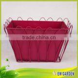 Wholesale Modern Style Multicolored Garden Hand Made Clay Pot thumbnail-3